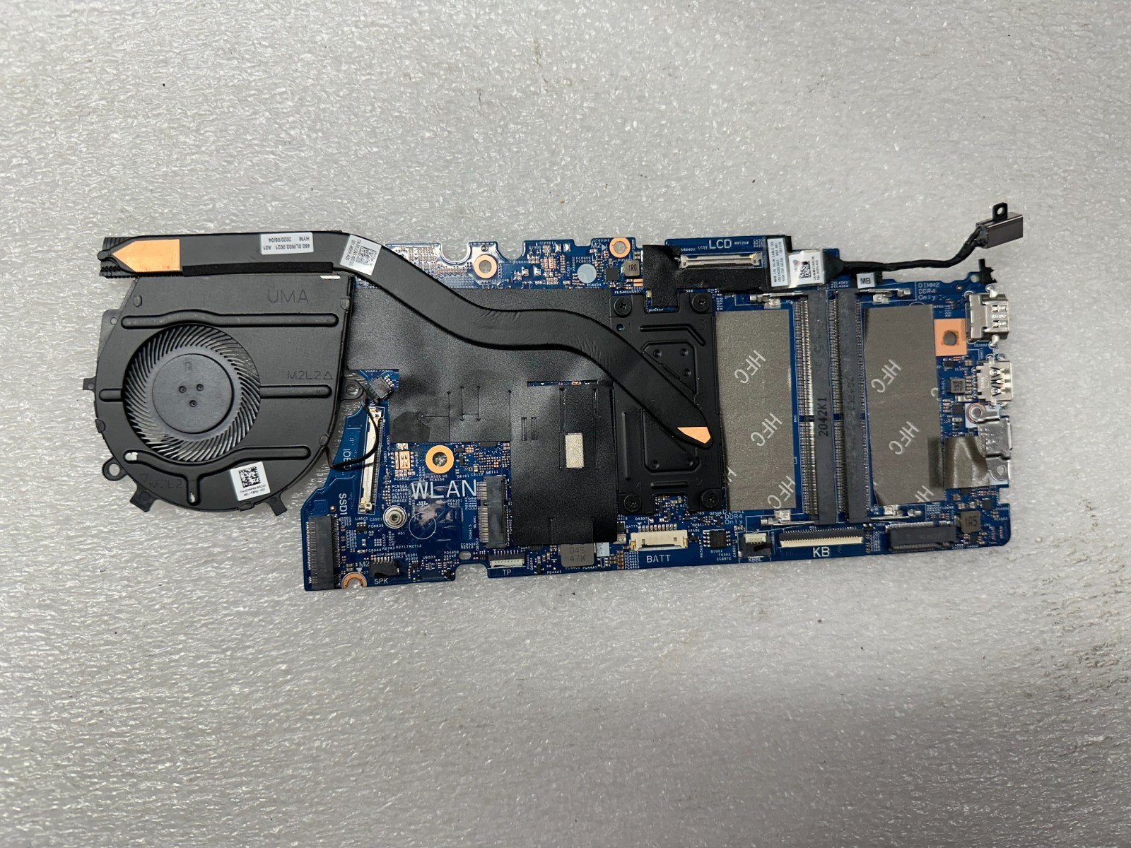 Dell Inspiron 5505 AMD Ryzen 5 4500u Radeon Motherboard YX59Y Processor product photo 1