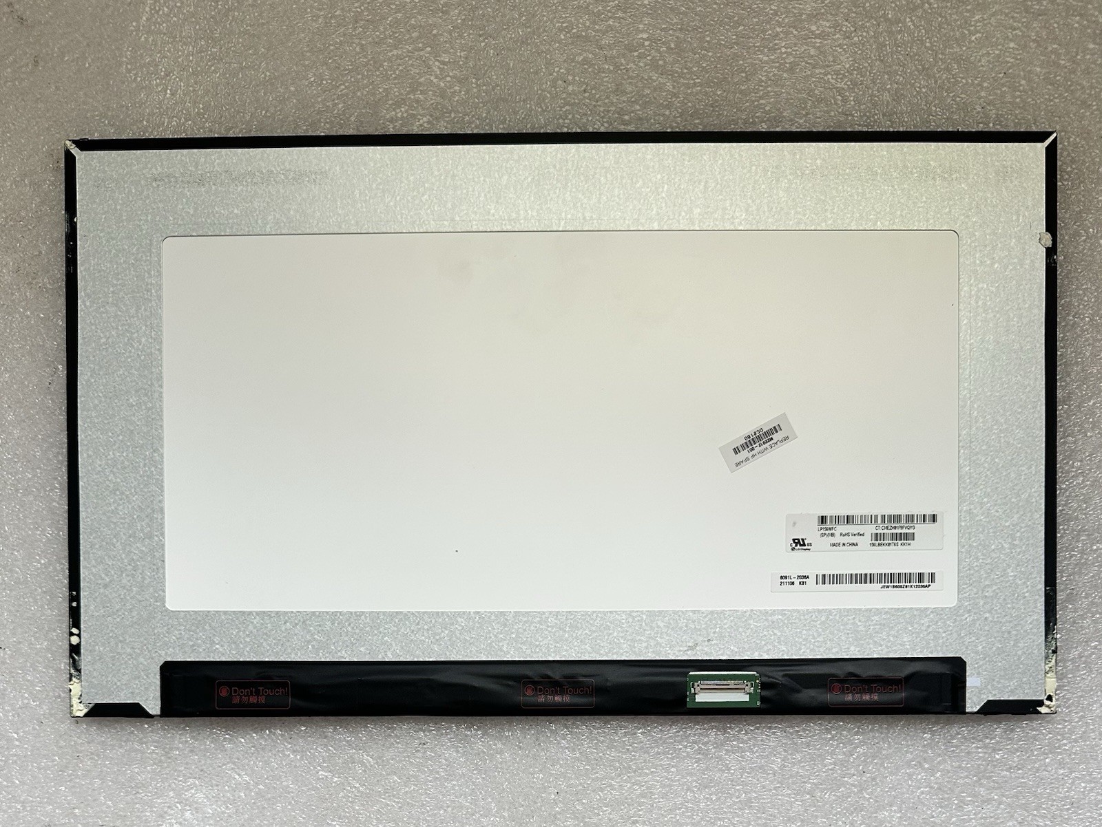 LG Display 15.6" Matte Laptop 30Pin Panel Screen LP156WFC-SPMB, M22912-001 Laptop Screen product photo 2