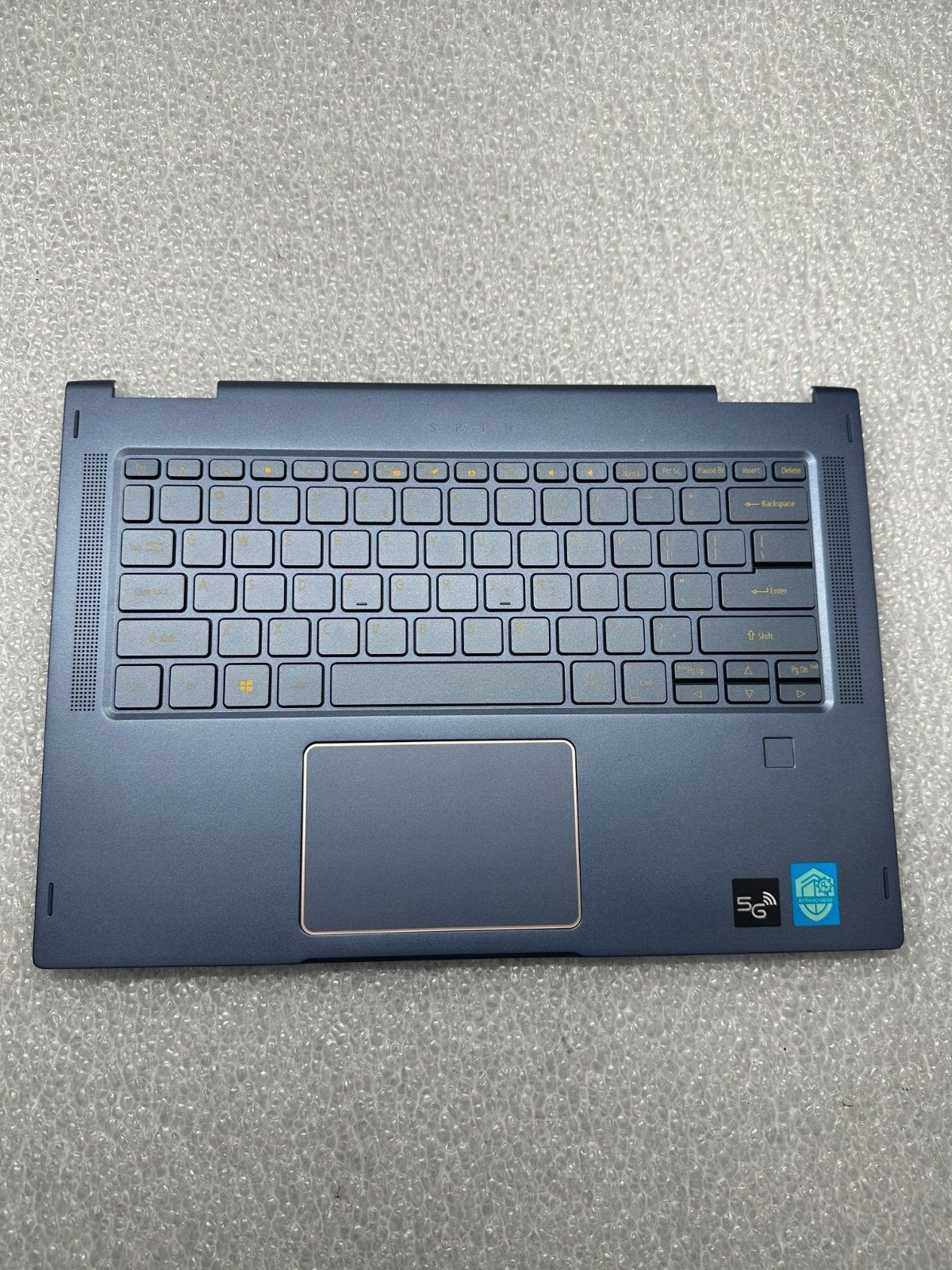 Acer Spin 7 Stream Blue SP714-61 14in palmrest touch pad keyboard top cover Palmrest Keyboard Assembly product photo 1