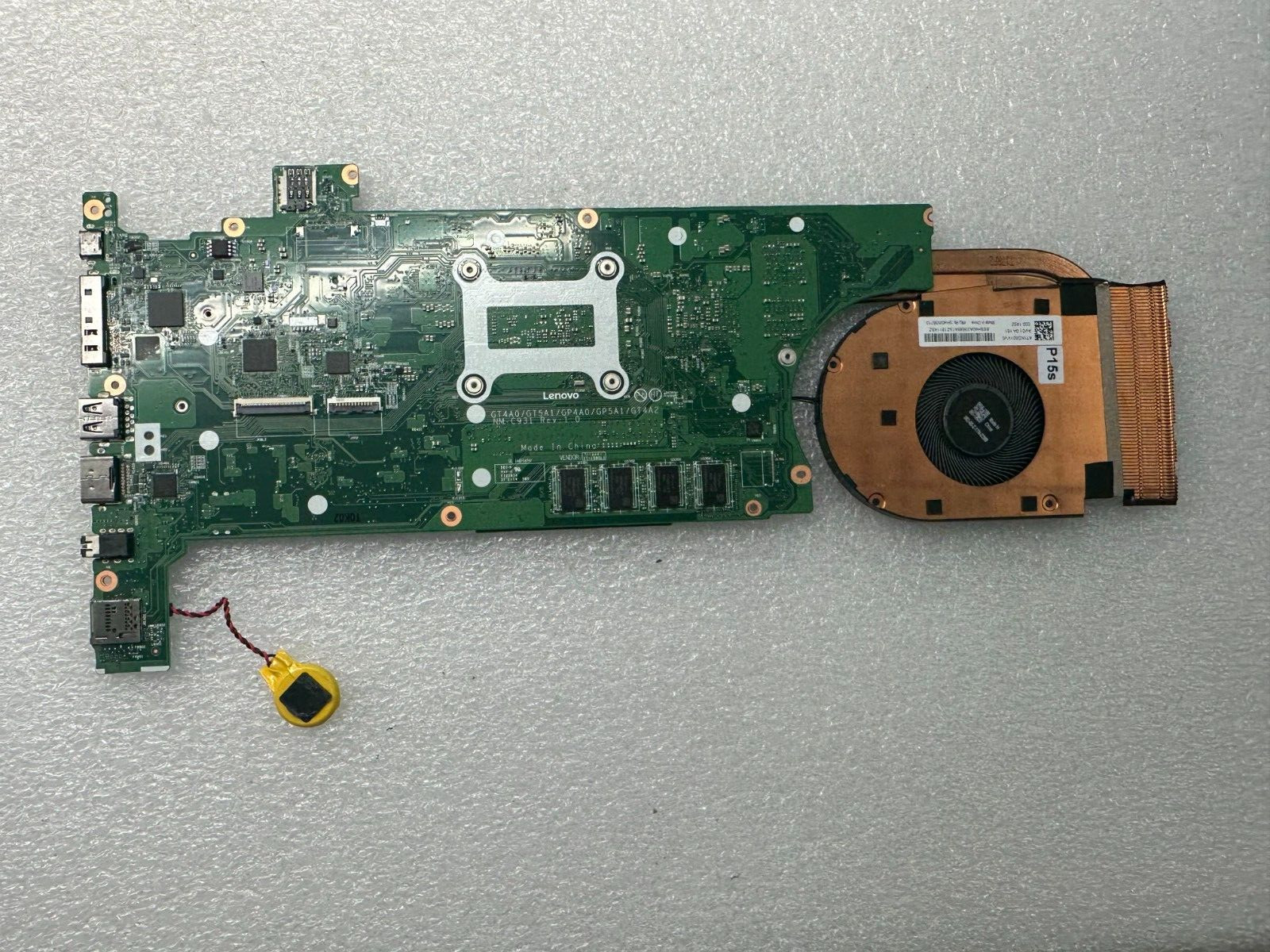 Lenovo ThinkPad P15s i7-10510U 1.8 GHz DDR4 Motherboard 5B20Z47861 read product photo 2