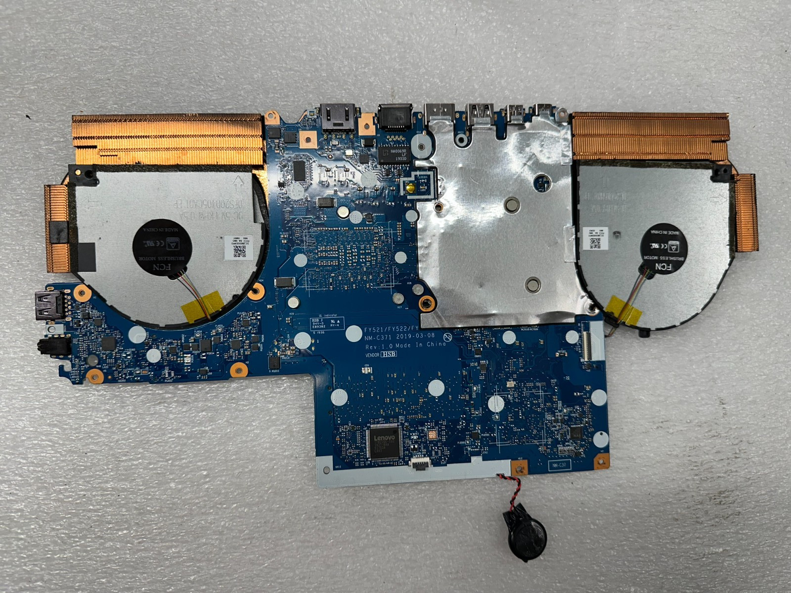 Lenovo Legion Y540 15IRH PG0 i7-9750H Motherboard 5B20S42503 read product photo 2
