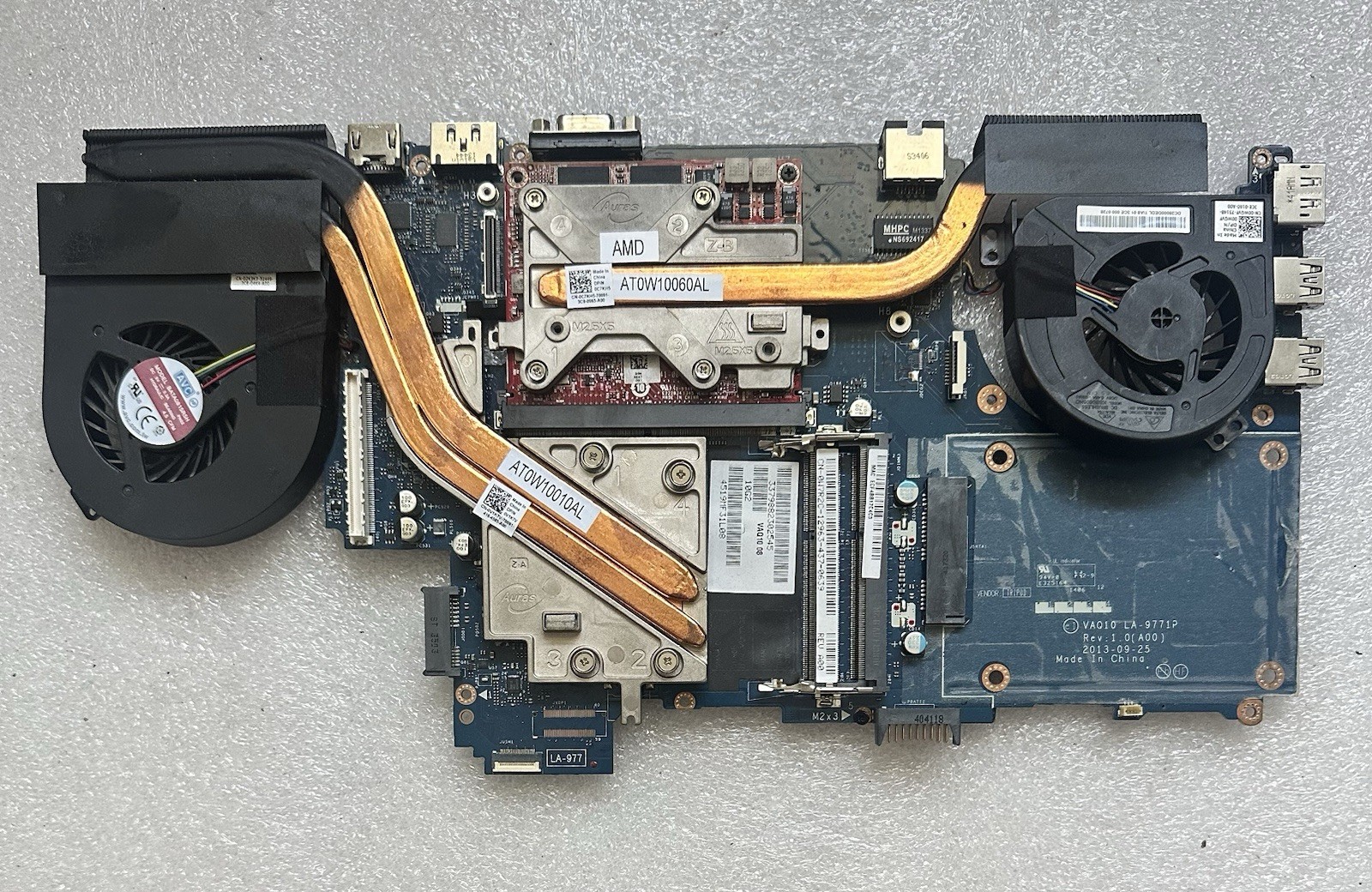 DELL PRECISION M4800 Motherboard Intel i7-4800MQ 2.7GHz, W7R2C, SR15L, 5FXT3 Processor product photo 1