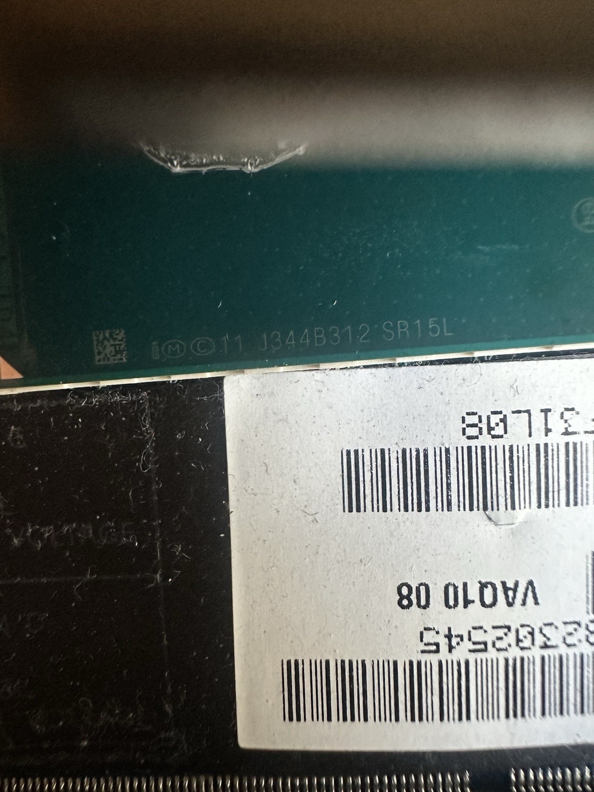 DELL PRECISION M4800 Motherboard Intel i7-4800MQ 2.7GHz, W7R2C, SR15L, 5FXT3 Processor product photo 5