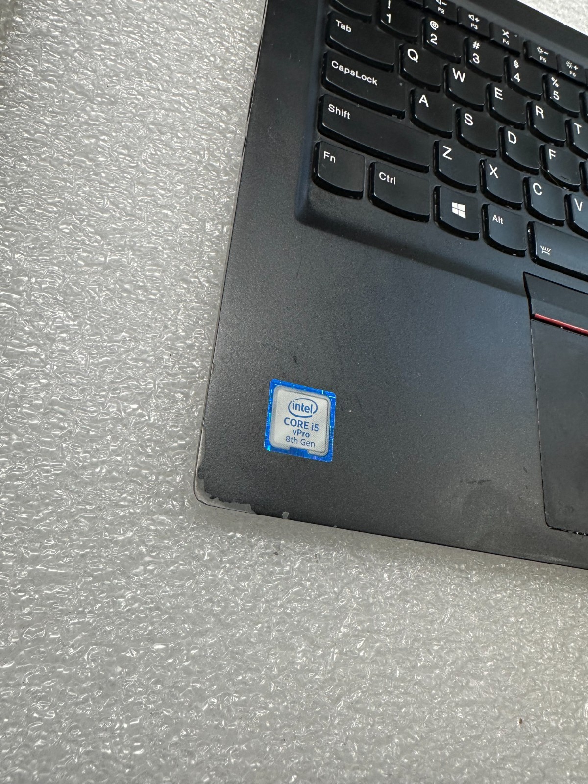 Lenovo Thinkpad T490s palmrest touch pad keyboard w power button 02HM280 Palmrest Keyboard Assembly product photo 2