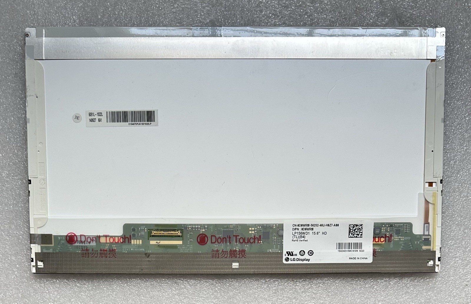 LG Display 15.6" HD LP156WD1 TLB4 LCD Screen Matte Panel 0D0WRM D0WRM Laptop Screen LP156WD1-TLB4 product photo 2