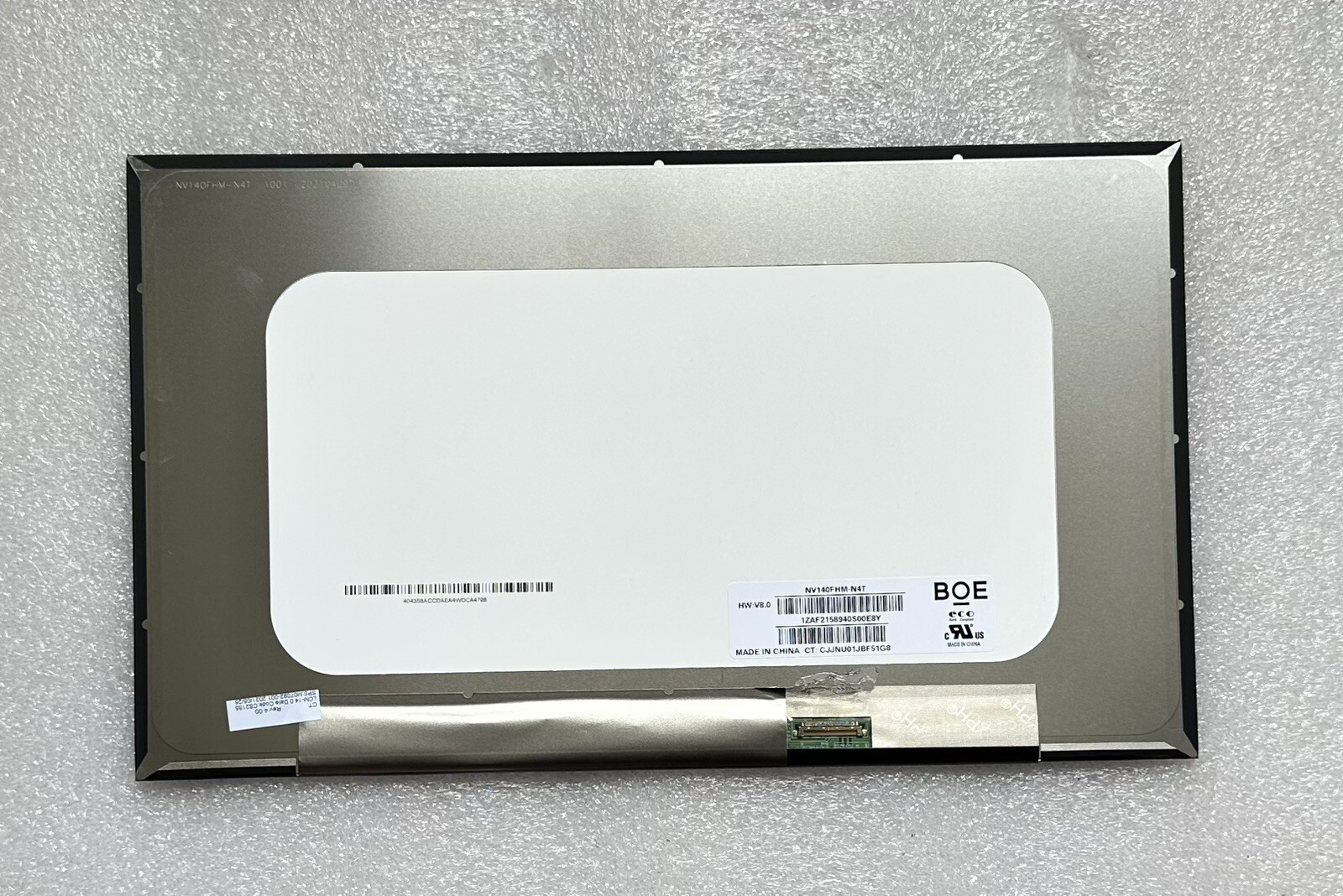 BOE 14” Matte Laptop LCD Screen NV140FHM-N4T Display Panel Laptop Screen product photo 2