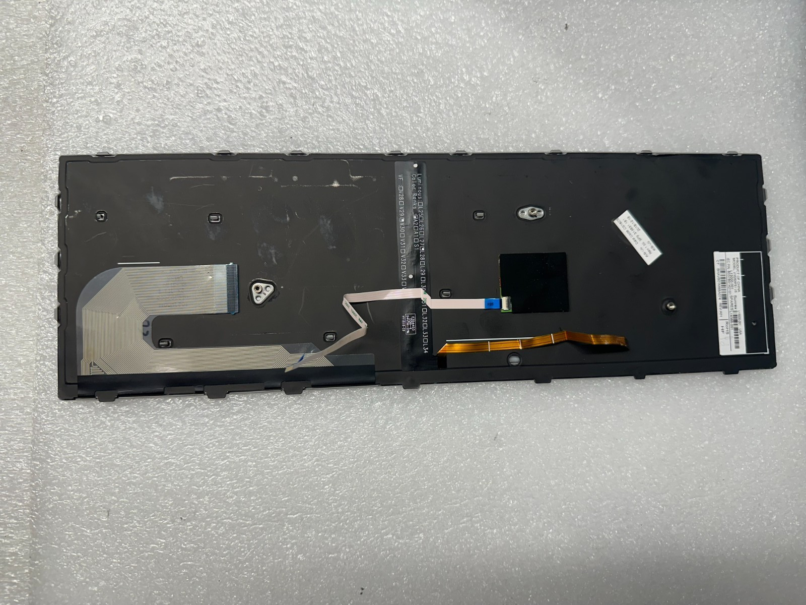 HP Zbook 15u G5 keyboard L17971-001 Laptop Keyboard product photo 2
