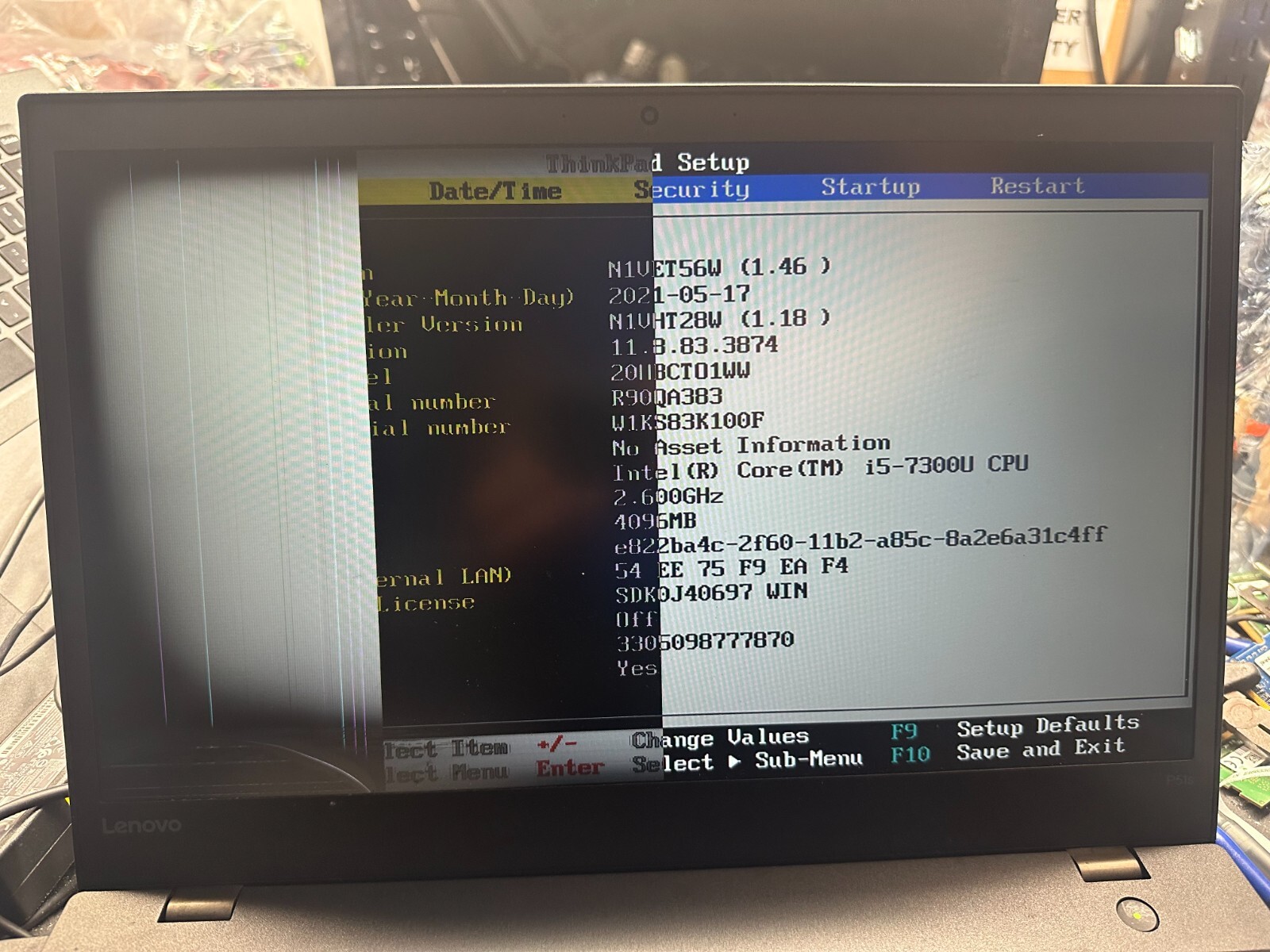 Lenovo Thinkpad P51s i5-7300u Motherboard 01er429 product photo 3