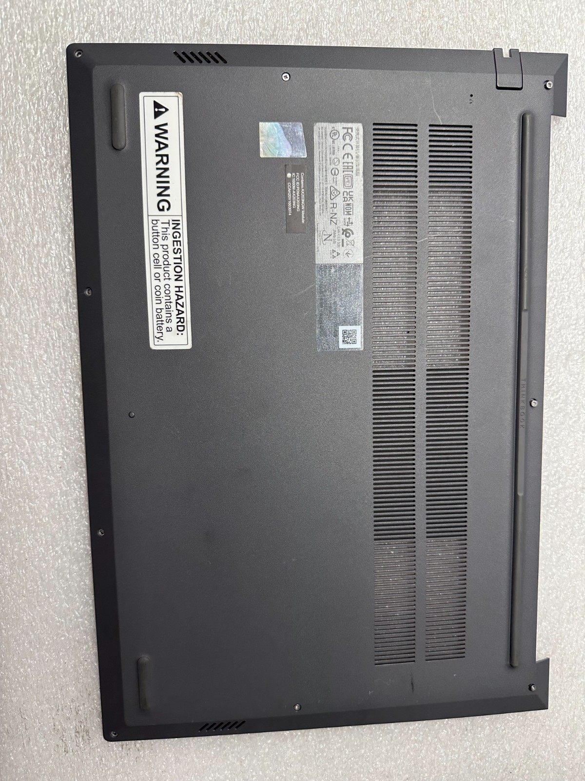 Lenovo ThinkBook 16 G6 IRL bottom base case cover enclosure 4600TE050014 Bottom Base Cover product photo 1