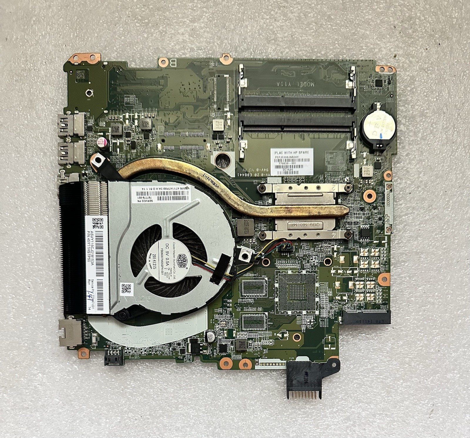 HP 15t-p000 Intel Core i3-4005u 1.70GHz Laptop Motherboard 779839-001 Processor product photo 1