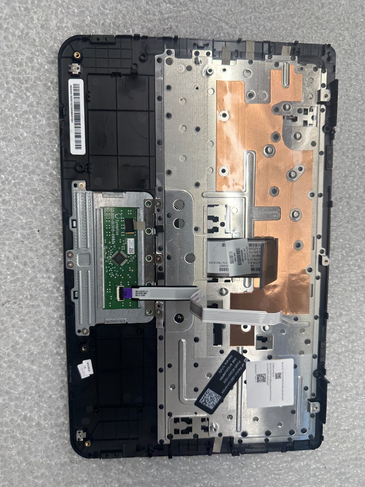 HP 11-K120nr 11in palmrest touch pad keyboard 809543-001 Palmrest Keyboard Assembly product photo 2