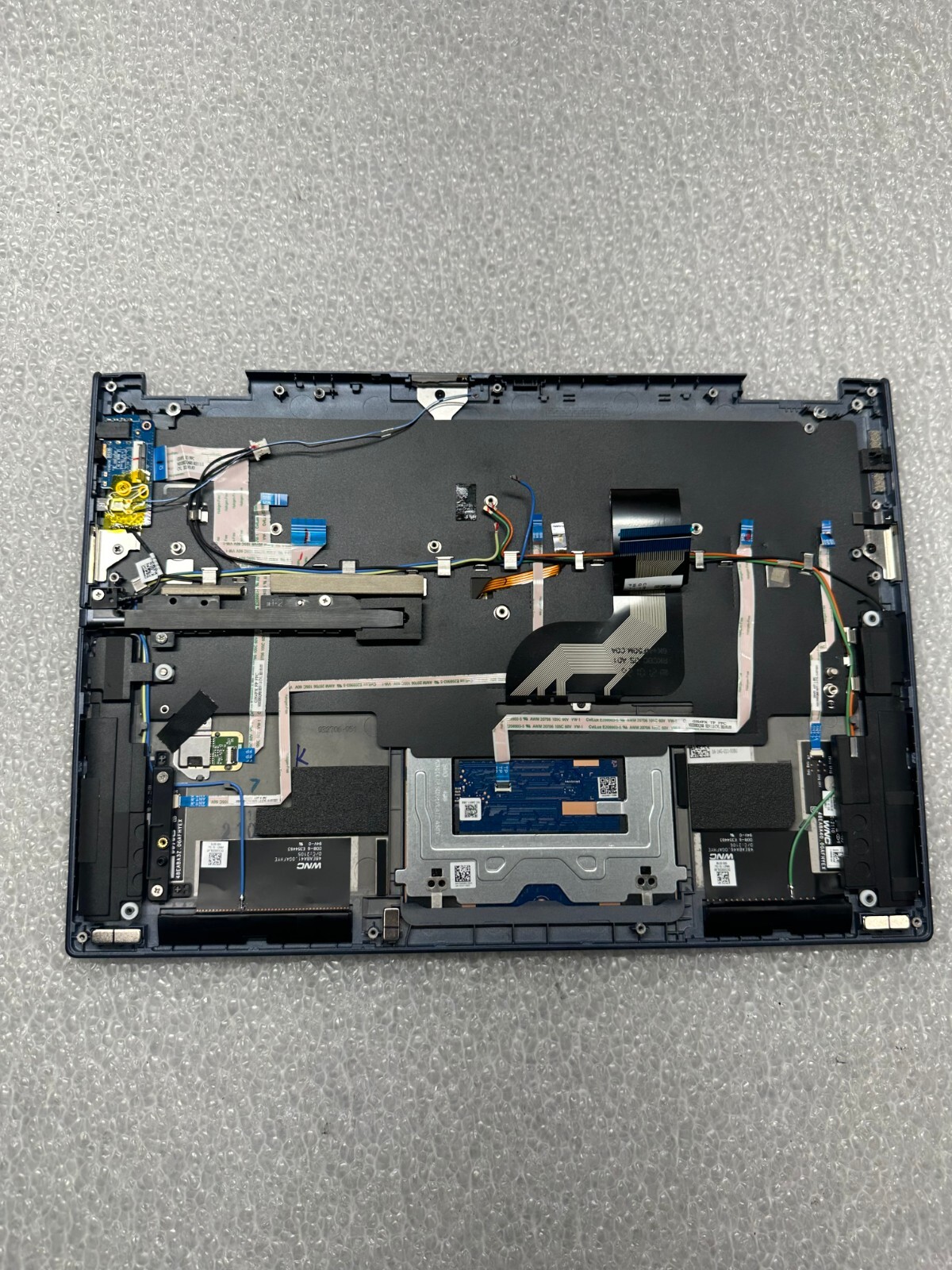 Acer Spin 7 Stream Blue SP714-61 14in palmrest touch pad keyboard top cover Palmrest Keyboard Assembly product photo 2