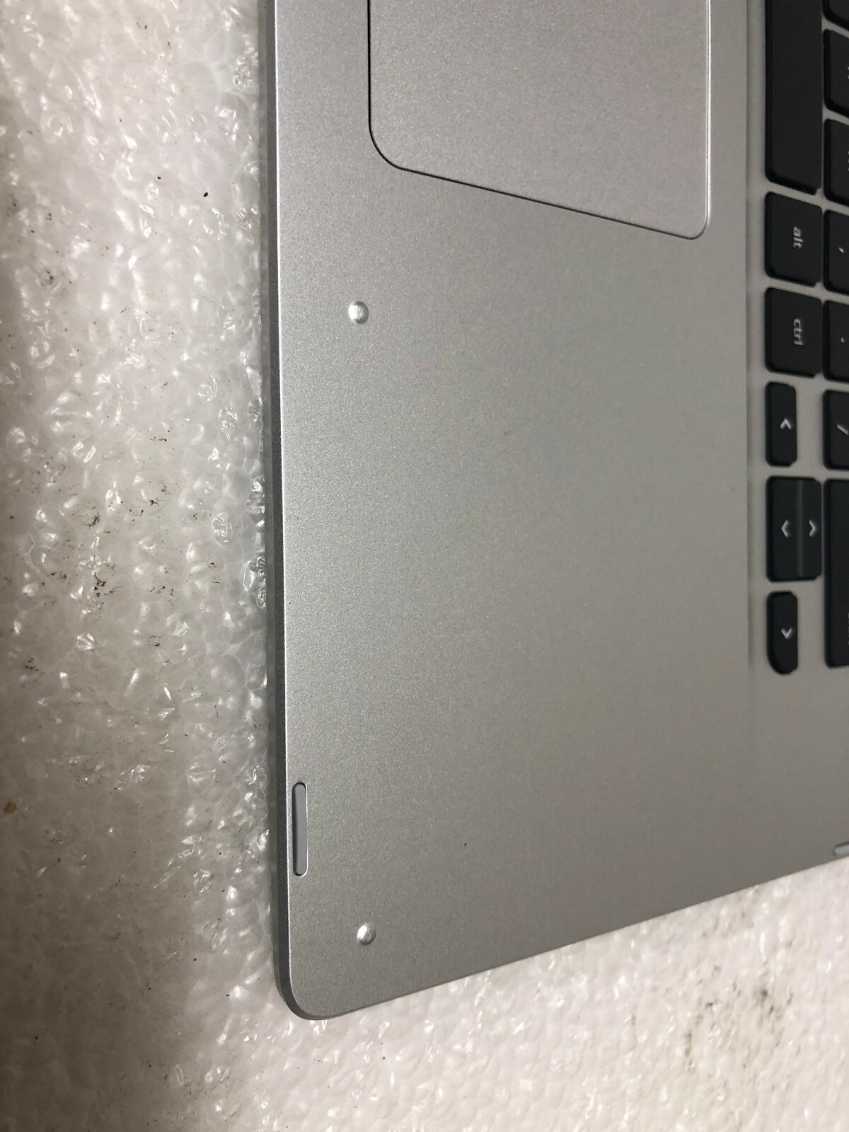 Asus C523N C523NA palmrest touch pad keyboard top cover screw bumps on palm Palmrest Keyboard Assembly 90NX01R1-R31UI0 product photo 3