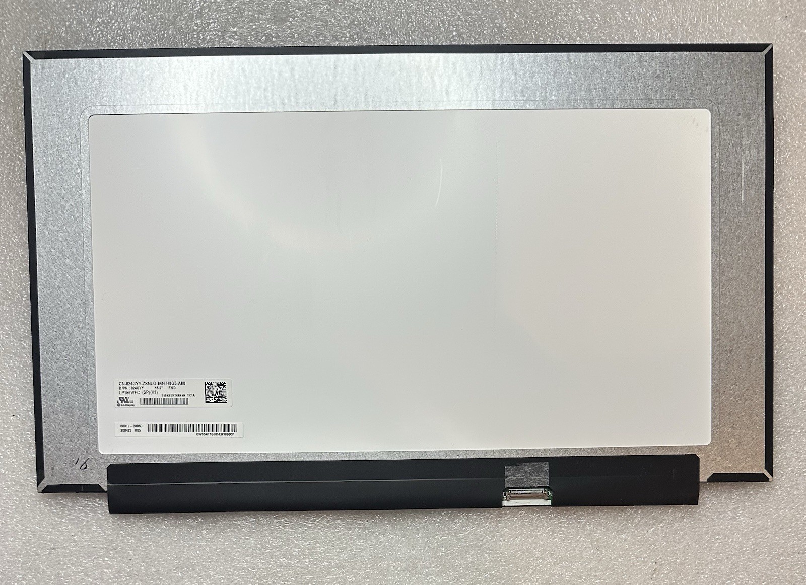 LG Display 15.6" FHD LCD Matte Laptop Screen 30Pin LP156WFC-SPK1, 24GYY, *READ* product photo 3