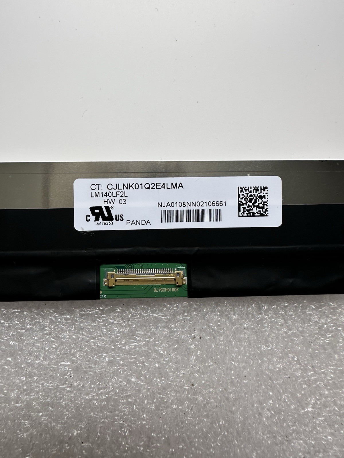 PANDA 14" LM140LF2L Laptop LCD Screen Matte FHD LED 30Pin L62773-001, *READ* Laptop Screen product photo 4
