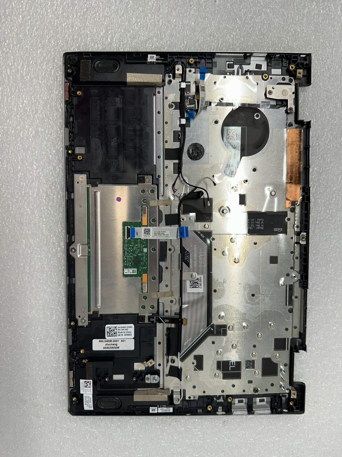 Dell Inspiron 5400 2 in 1 palmrest touch pad kebyoard X46H3 Palmrest Assembly product photo 2