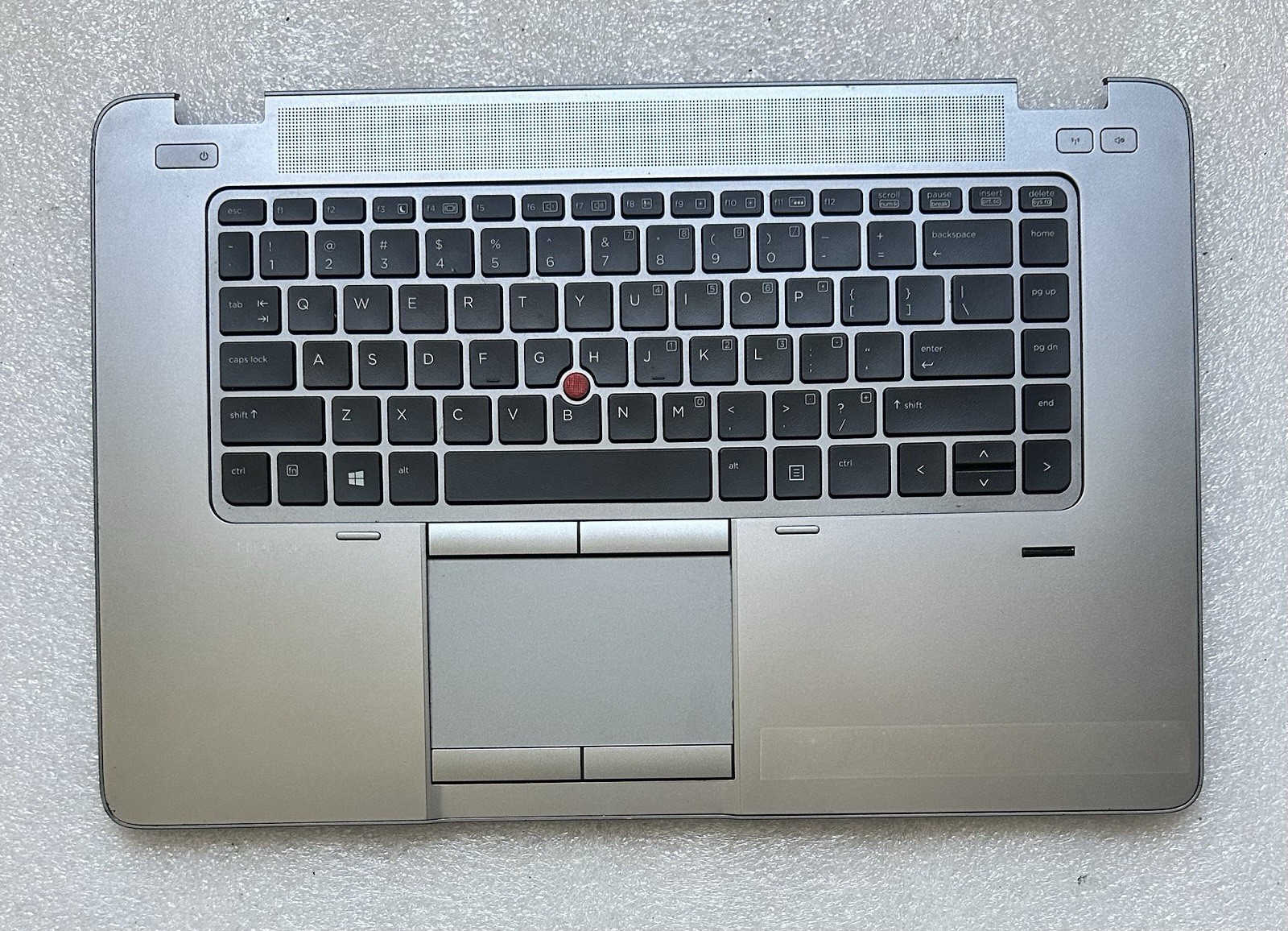HP Elitebook 755 G2 Palmrest Keyboard Touchpad Power Button 779687-001, *READ* Palmrest Keyboard Assembly product photo 1