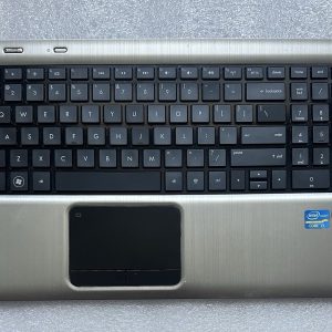 HP Pavilion Dv6 Touchpad Silver Palmrest 650802-001 Keyboard 640436-001, *READ* Palmrest Keyboard Assembly product photo 1
