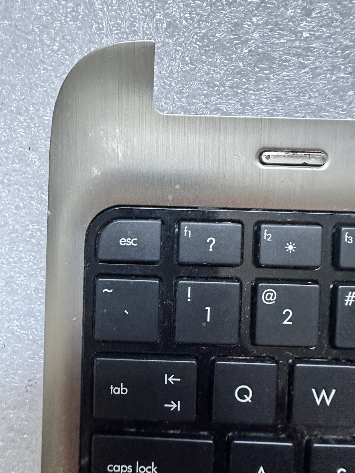 HP Pavilion Dv6 Touchpad Silver Palmrest 650802-001 Keyboard 640436-001, *READ* Palmrest Keyboard Assembly product photo 2