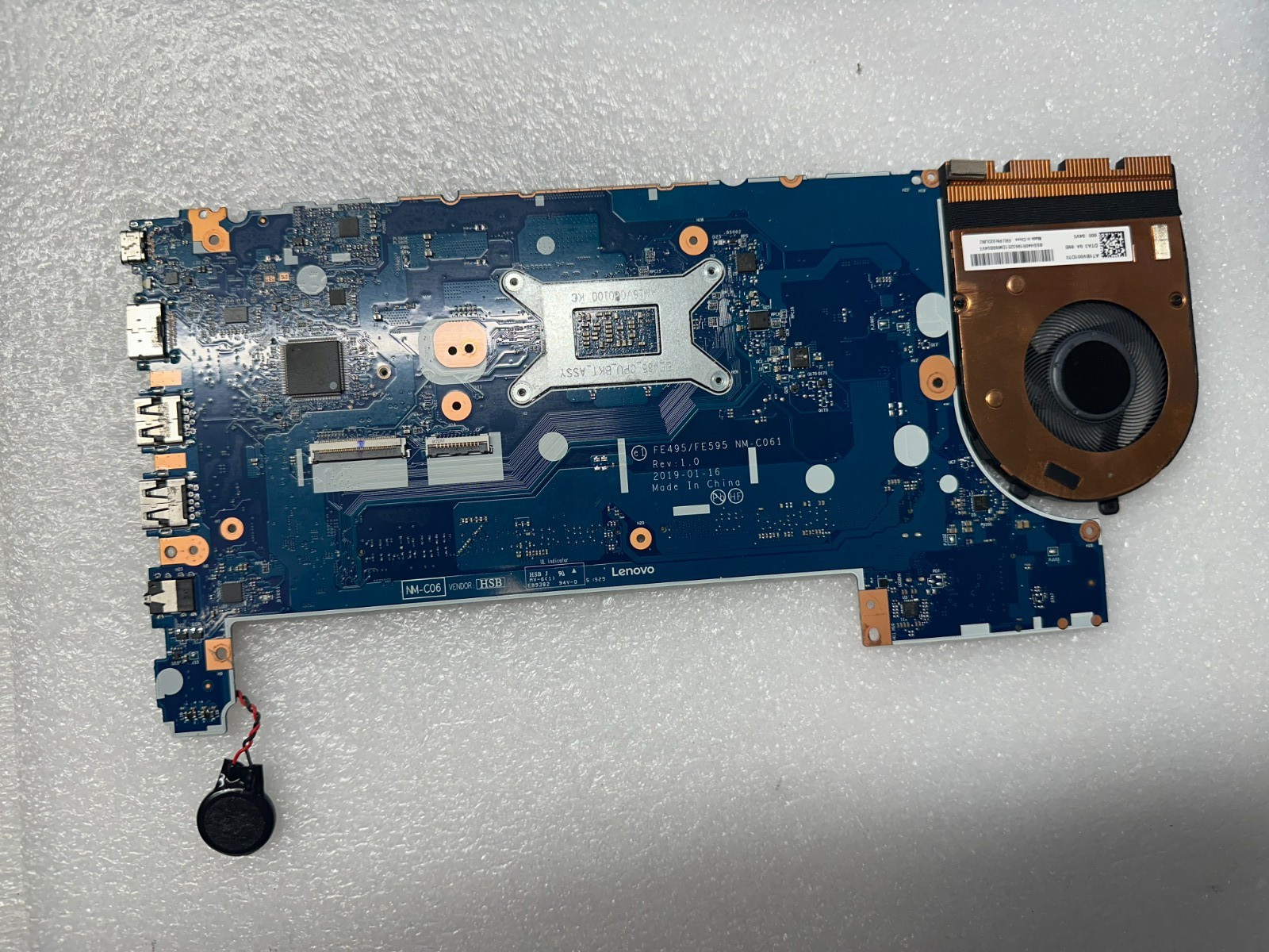 Lenovo ThinkPad E595 AMD Ryzen 5 3500U 2.1GHz DDR4 Motherboard 02DM023 Processor product photo 2