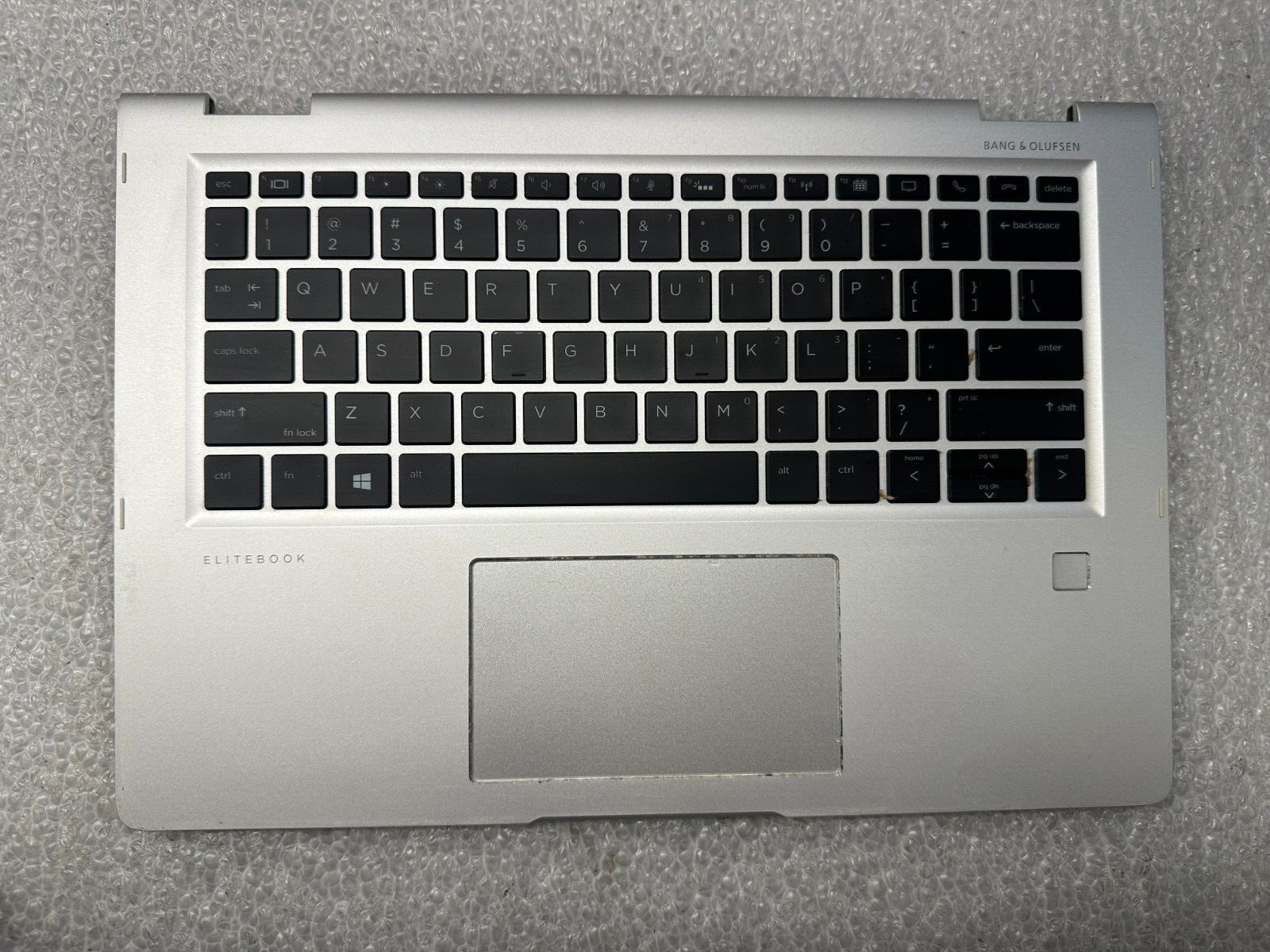 HP Elitebook 1030 g2 palmrest touch pad backlit keyboard top cover Palmrest Keyboard Assembly product photo 1