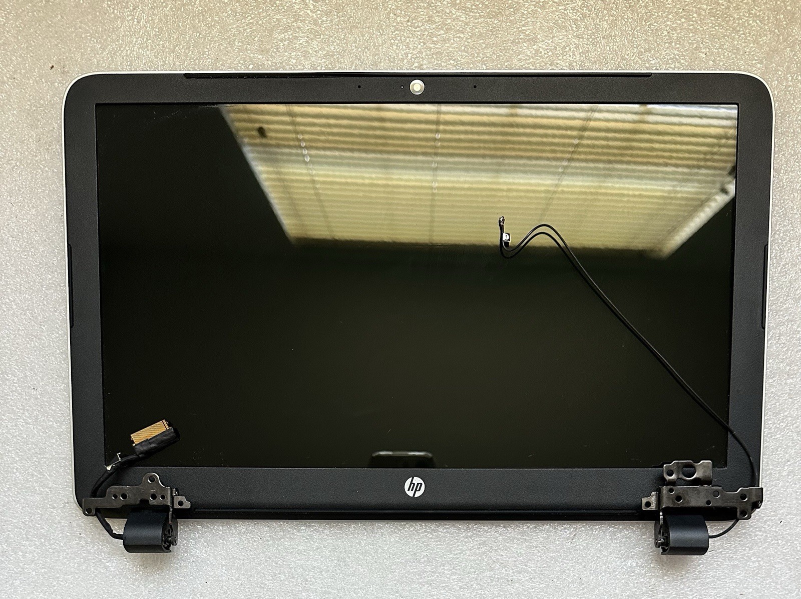 HP Pavilion 15t-p000 15.6" Glossy Complete LCD Screen Assembly Silver, *READ* product photo 1