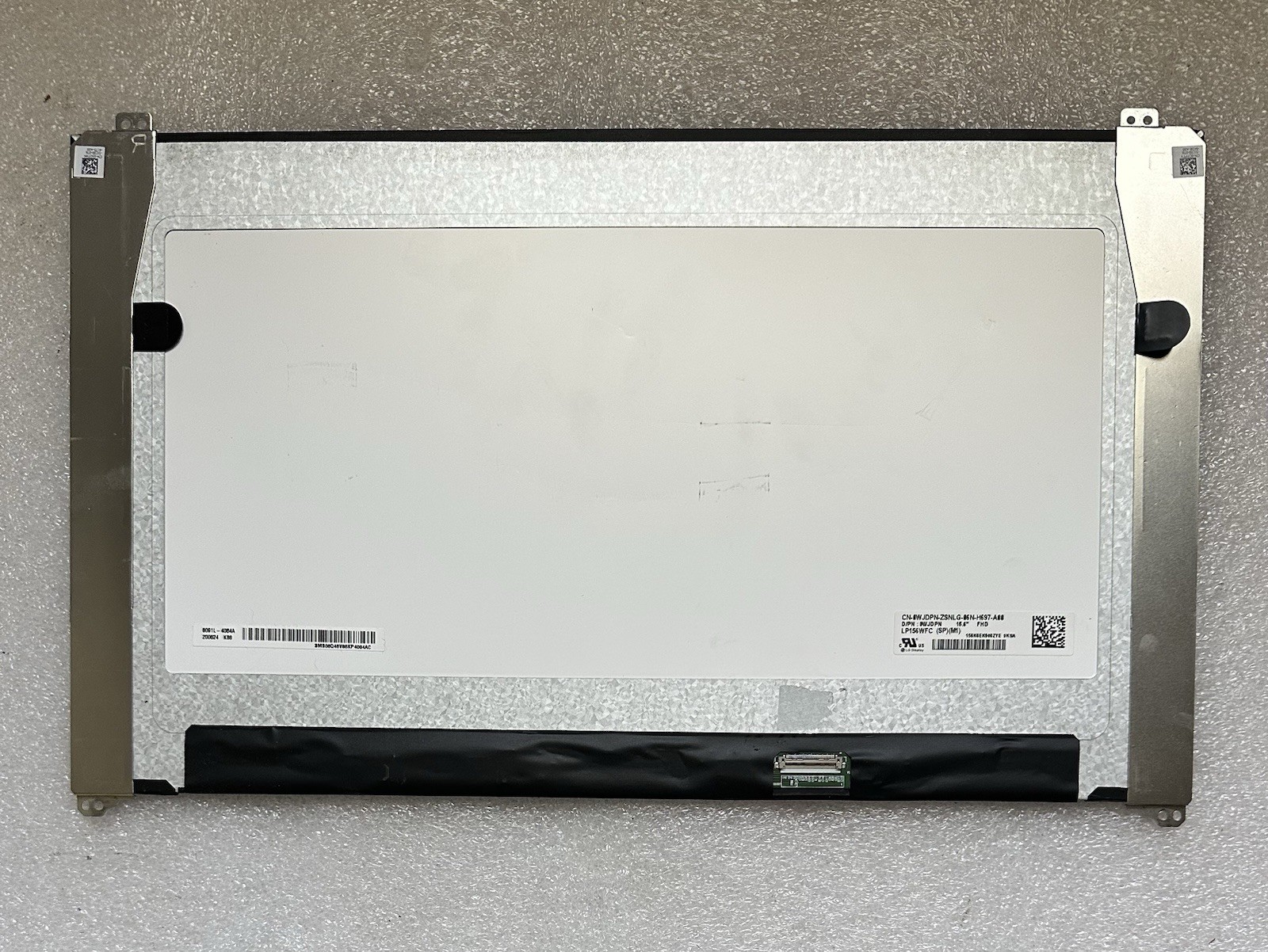 LG Display 15.6” Matte Laptop LCD FHD Screen 30pin LP156WFC SPM1, WJDPN, * READ* Laptop Screen LP156WFC (SP)(M1) product photo 4