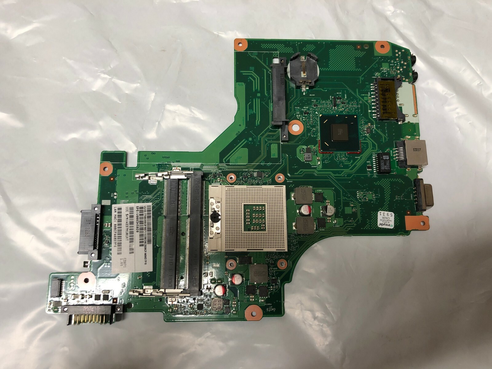 Toshiba Satellite B40 B40-ASP Intel HM70 Motherboard V000345020 8-29 product photo 1