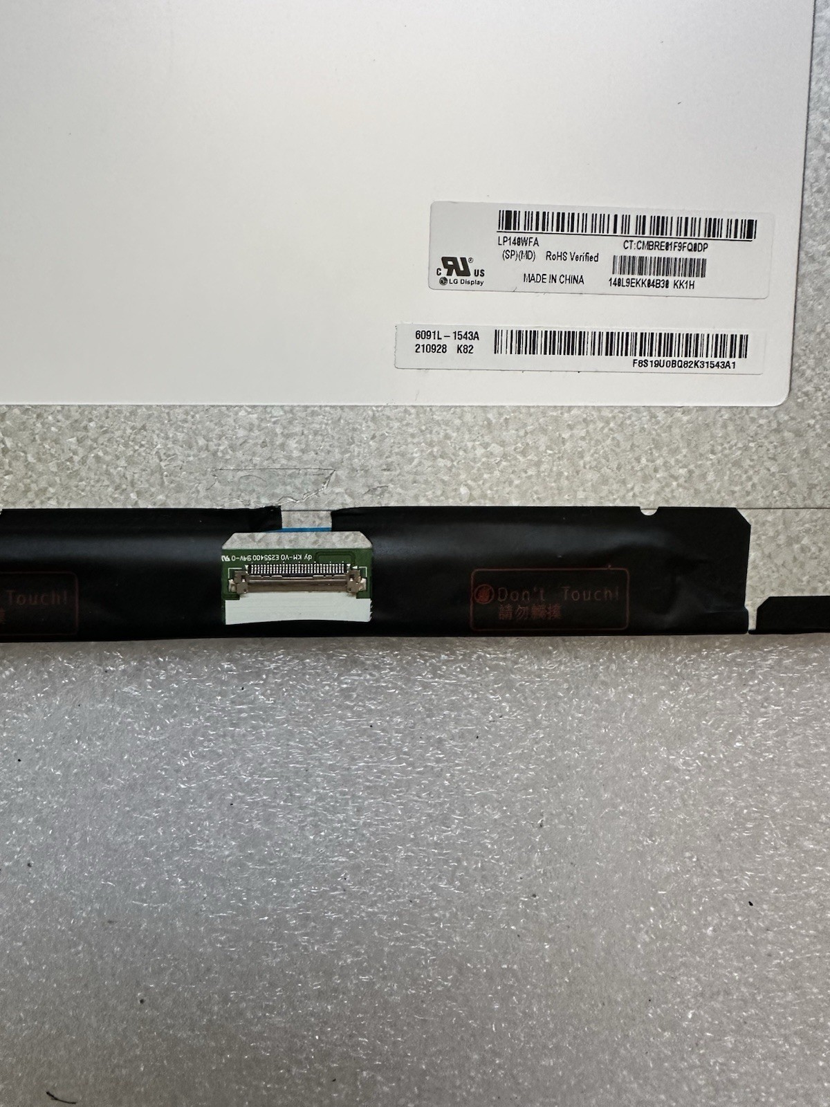 LG Display LP140WFA SPMD 14” 30pin Laptop LCD Screen Display Panel, *READ* Laptop Screen LP140WFA (SPMD) product photo 3