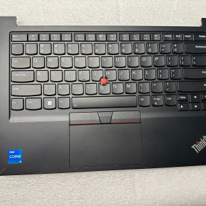 Lenovo Thinkpad E14 gen 2 palmrest touch pad keyboard 5M11A35060 w fp scanner Palmrest Keyboard Assembly product photo 1