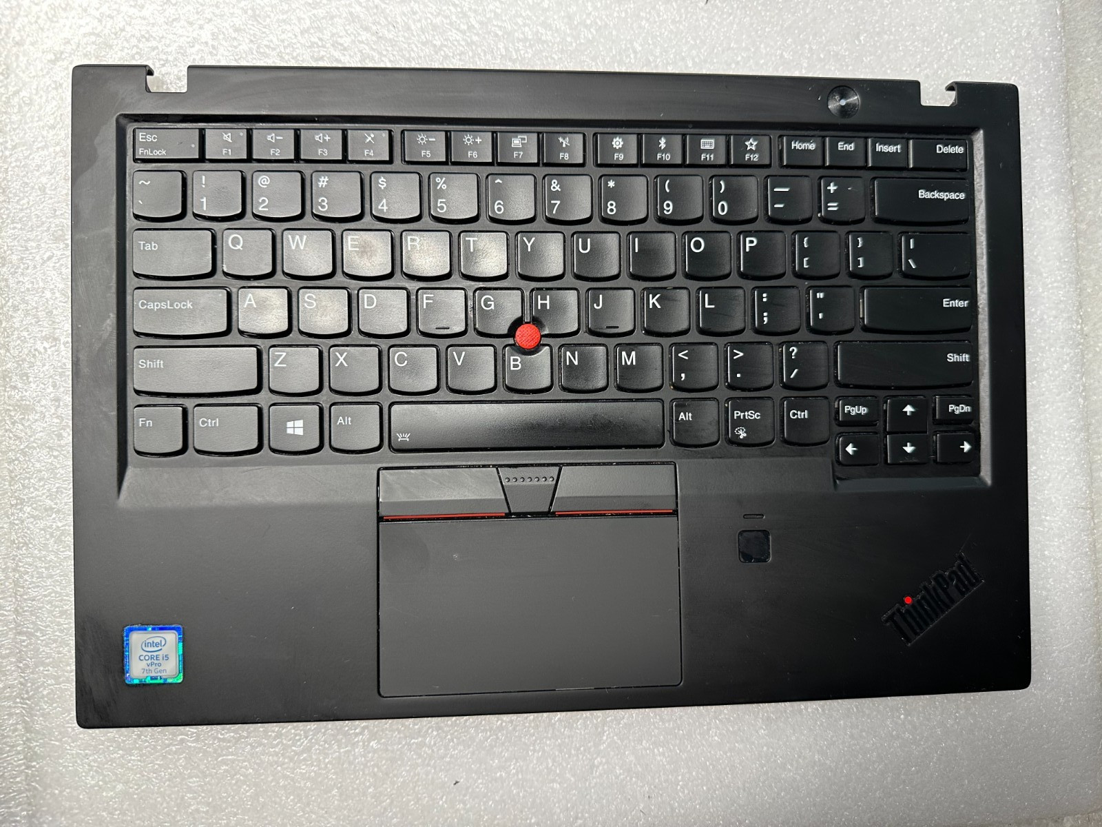 Lenovo Thinkpad X1 Carbon Gen 6 palmrest touch pad keyboard 02HL880 Palmrest Keyboard Assembly product photo 1