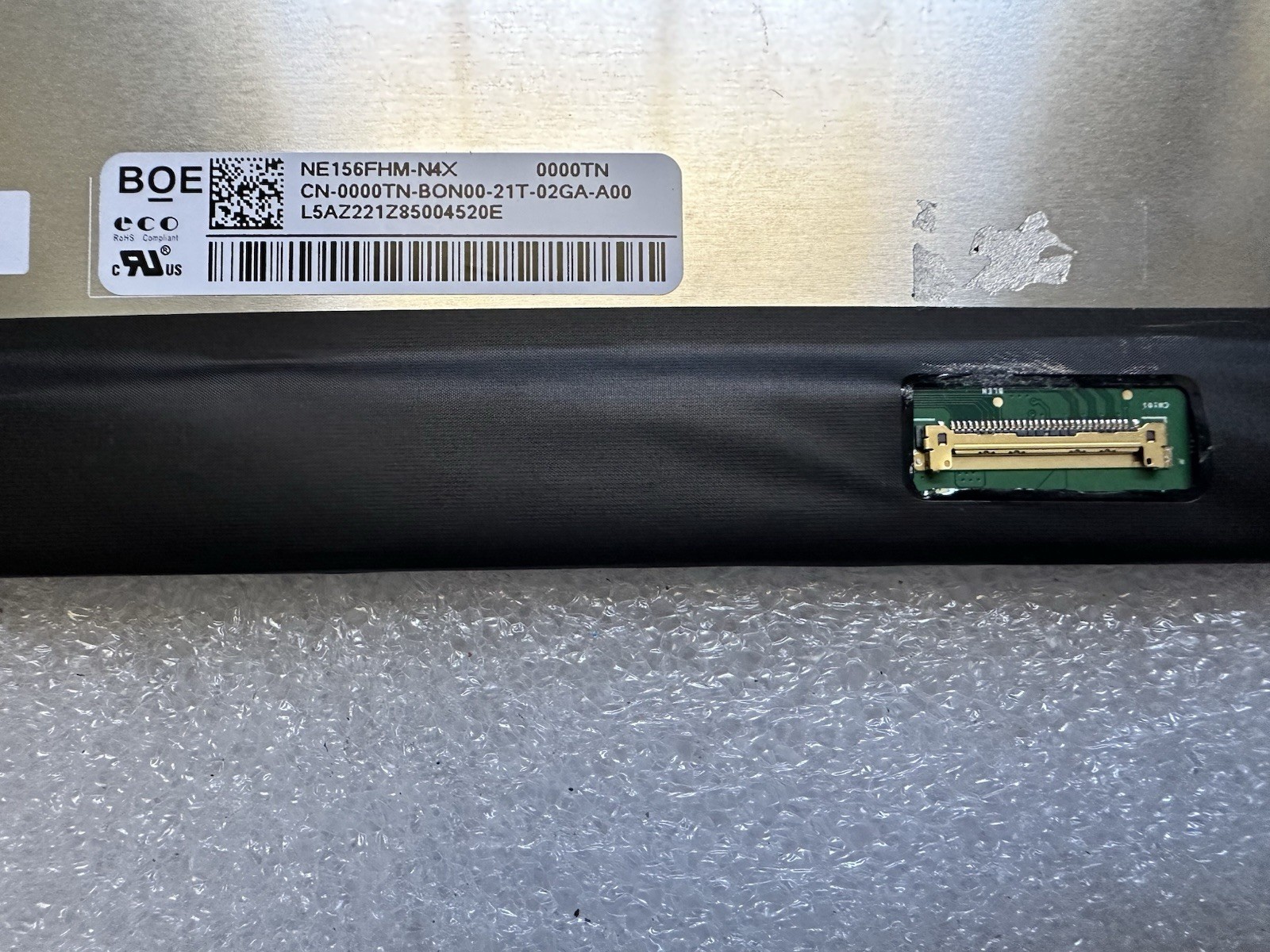 BOE 15.6" FHD Laptop LCD Screen Display 30pin Panel NE156FHM-N4X, 000TN, *READ* Laptop Screen product photo 5