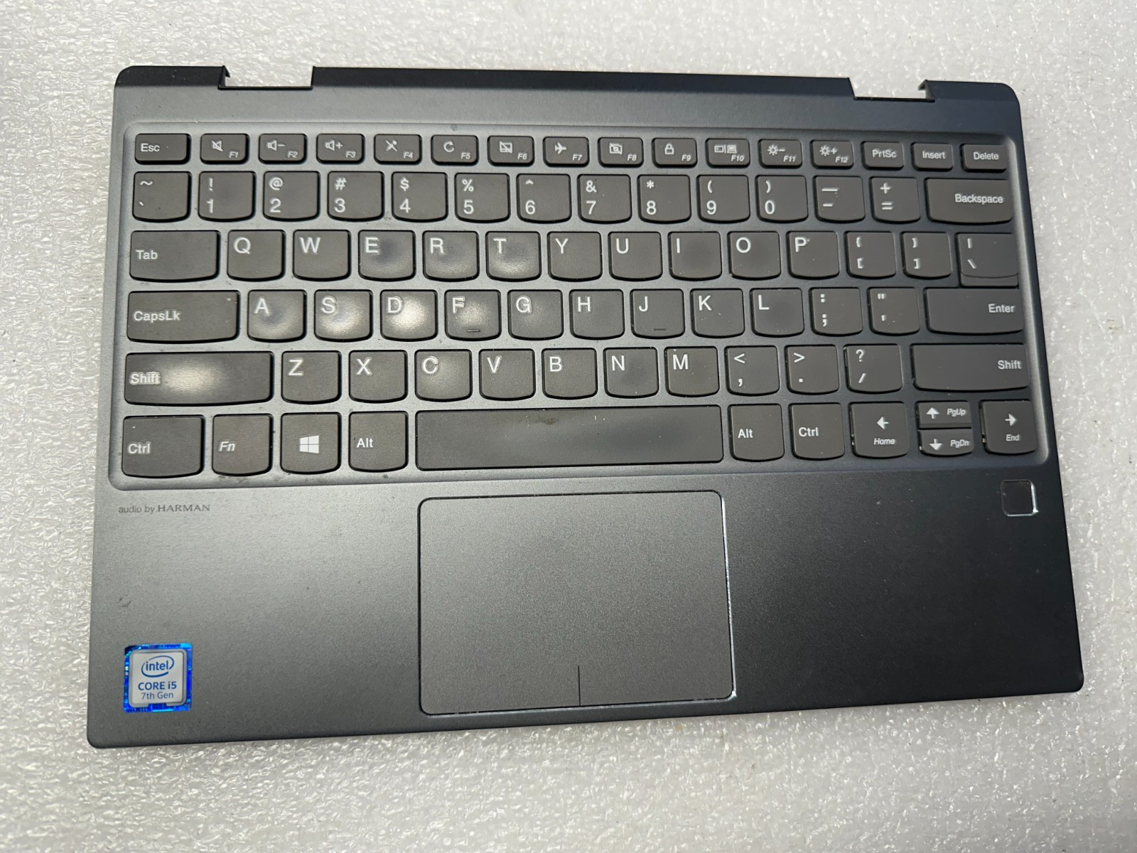 Lenovo Yoga 720-12ikb 12in palmrest touch pad keyboard 5CB0Q12154 Palmrest Keyboard Assembly product photo 1