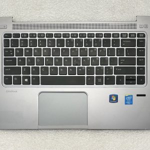 HP EliteBook Folio 1040 G2 Palmrest Keyboard Touchpad, Silver 739576-001, *READ* Palmrest Keyboard Assembly product photo 1