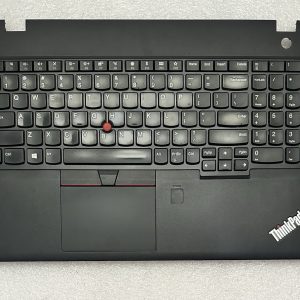 Lenovo Thinkpad T570 15.6” Palmrest Keyboard Touchpad FingerPrint, Black, *READ* Palmrest Keyboard Assembly 01ER046 product photo 1