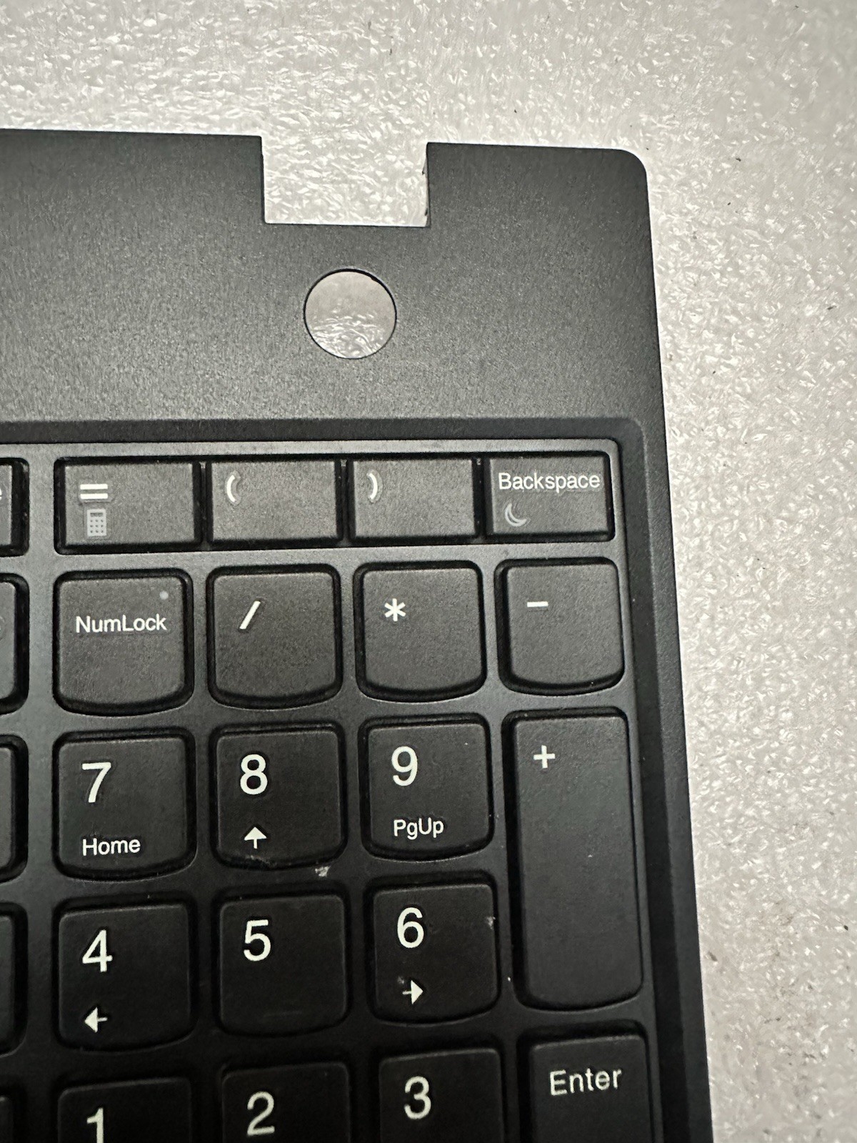 Lenovo Thinkpad T570 15.6” Palmrest Keyboard Touchpad FingerPrint, Black, *READ* Palmrest Keyboard Assembly 01ER046 product photo 4