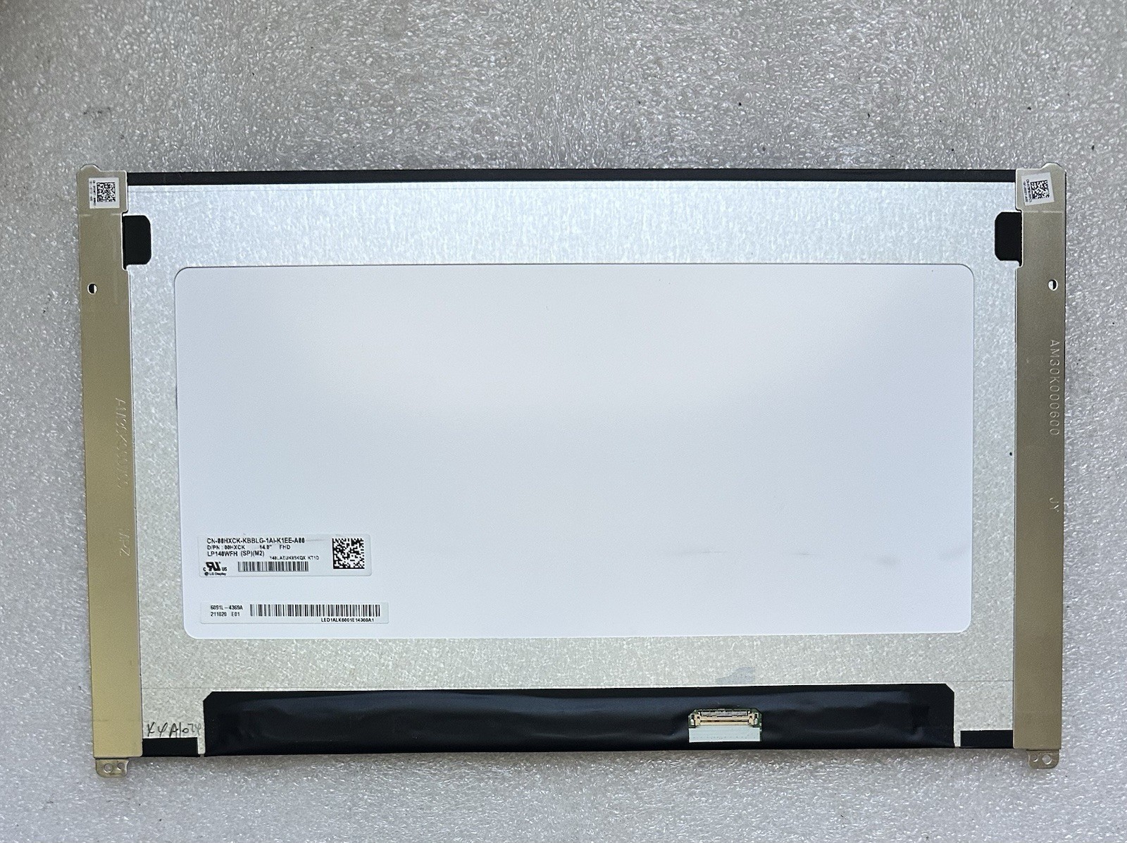 LG Display 14” FHD LCD Laptop Screen 30pin Panel Matte 0HXCK LP140WFH-SPM2 product photo 2