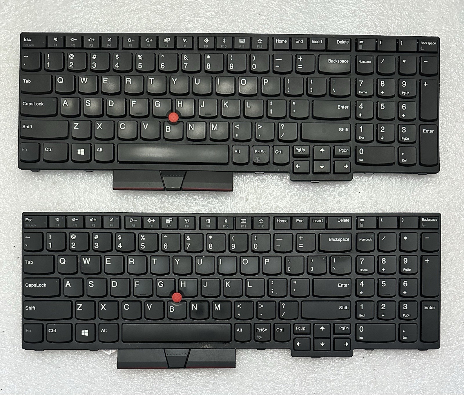 Lenovo Lot of 2 Lenovo Thinkpad Keyboard 01YP560, SN20P34095, CMNNBL-105US Laptop Keyboard product photo 1