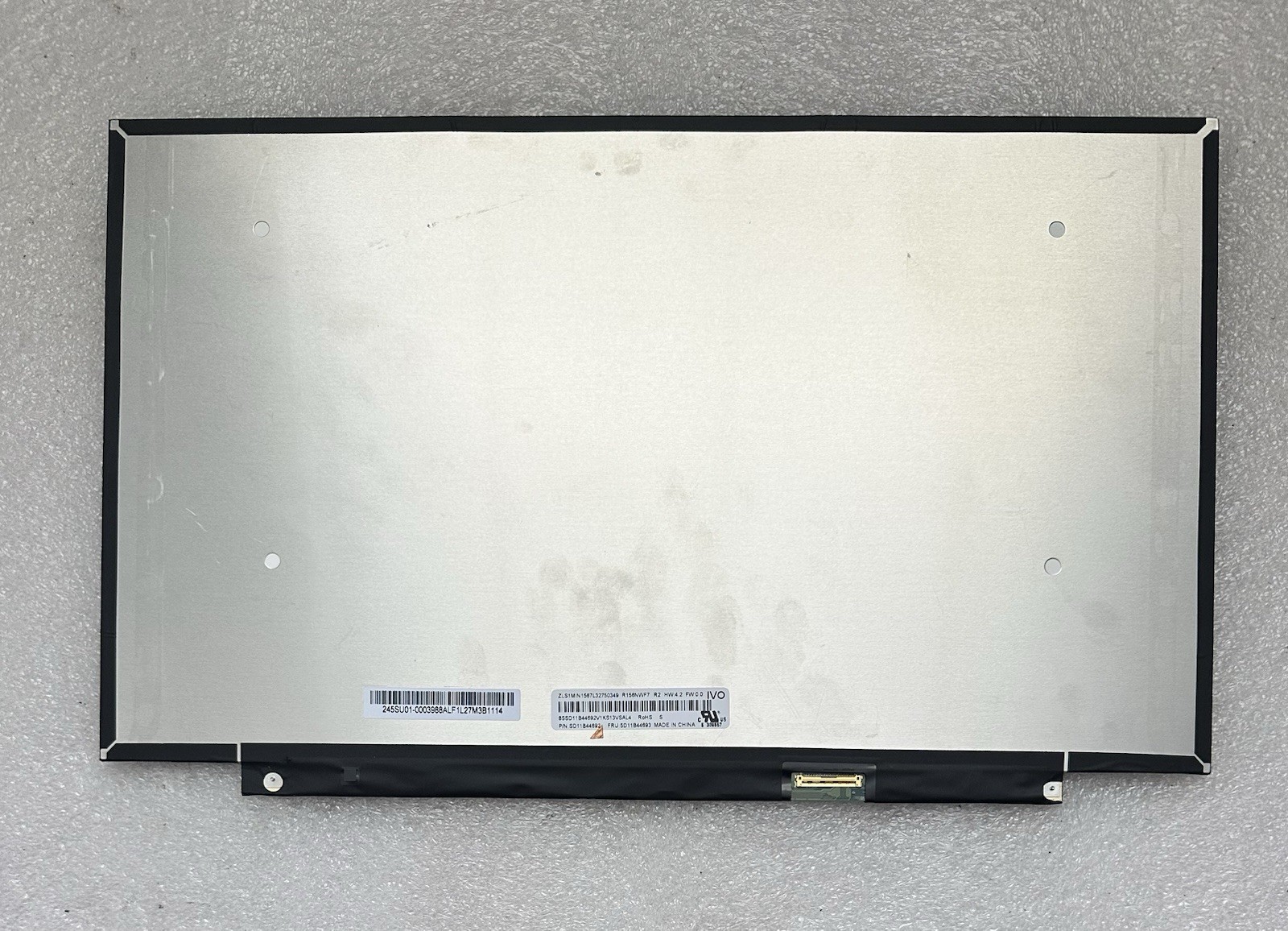 IVO 15.6” Matte LED LCD Laptop Screen 30Pin Panel 5D11B44693, R156NWF7 R2, *READ product photo 3