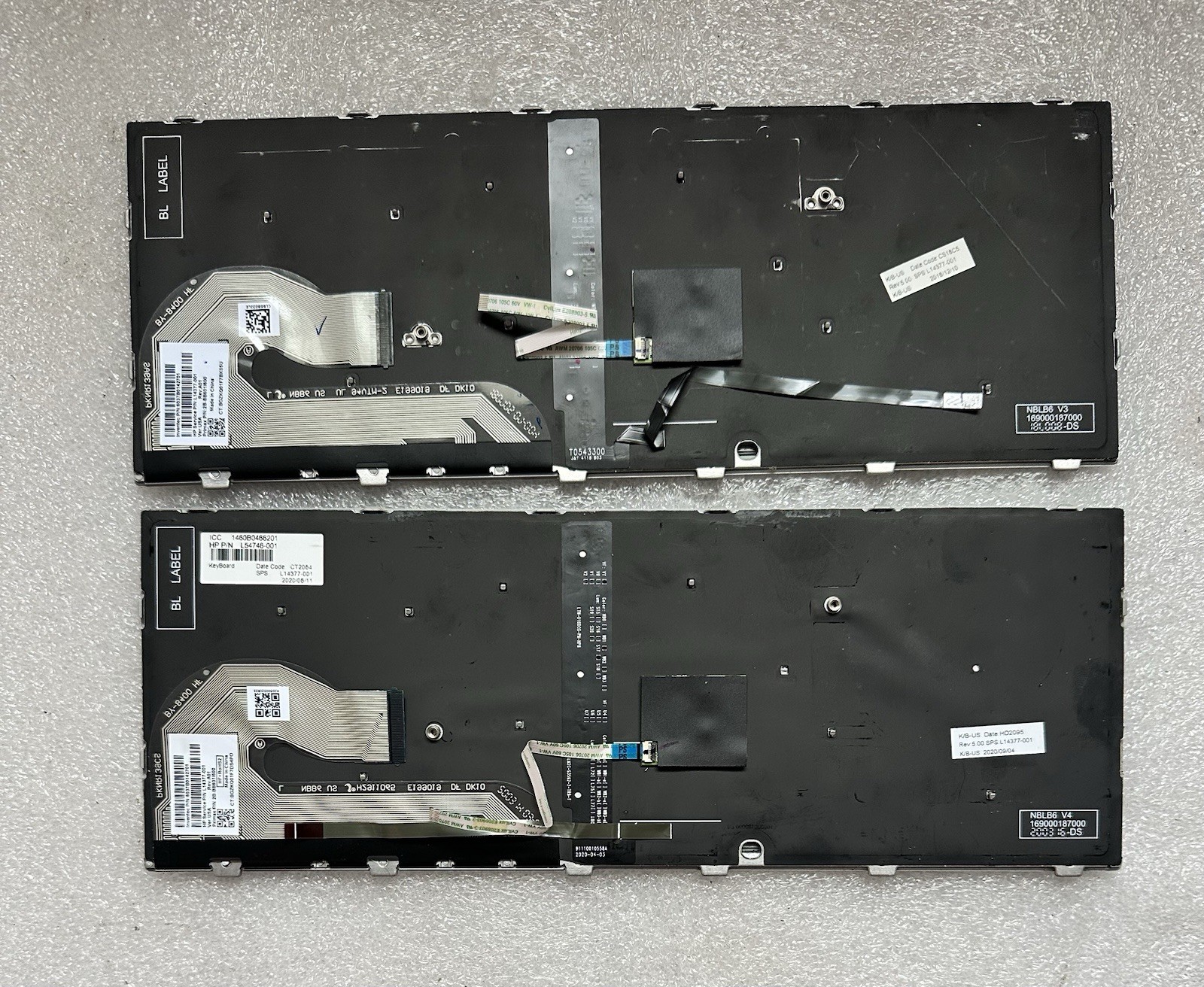 Lot of 2 HP EliteBook 840 G6 14" Laptop US Keyboard L11307-001 L14377-001 product photo 2