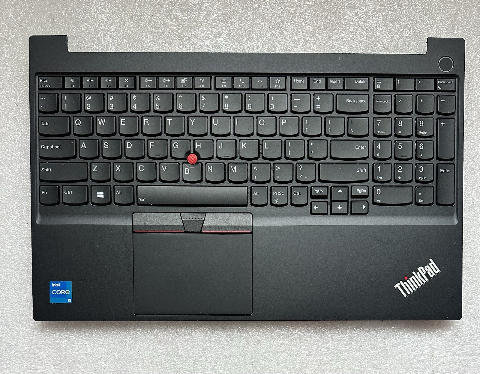 Lenovo ThinkPad E15 Gen 2 15.6" Palmrest Touchpad Keyboard, Black, AP1HK000D00 product photo 1