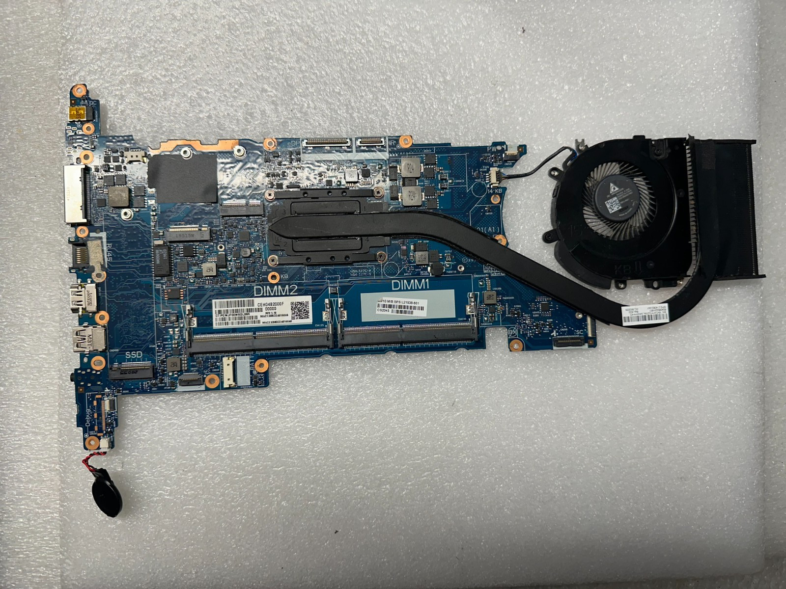 HP Elitebook 755 G5 AMD Ryzen 7 Pro 2700u Radeon Motherboard L21938-601 Processor product photo 1