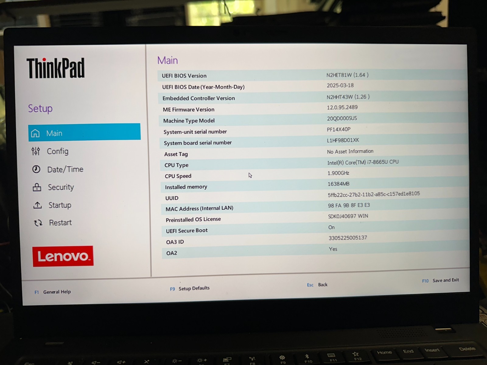 Lenovo Thinkpad X1 Carbon Gen 7 14" UHD 4k IPS complete lcd screen dipslay panel Laptop Screen product photo 3