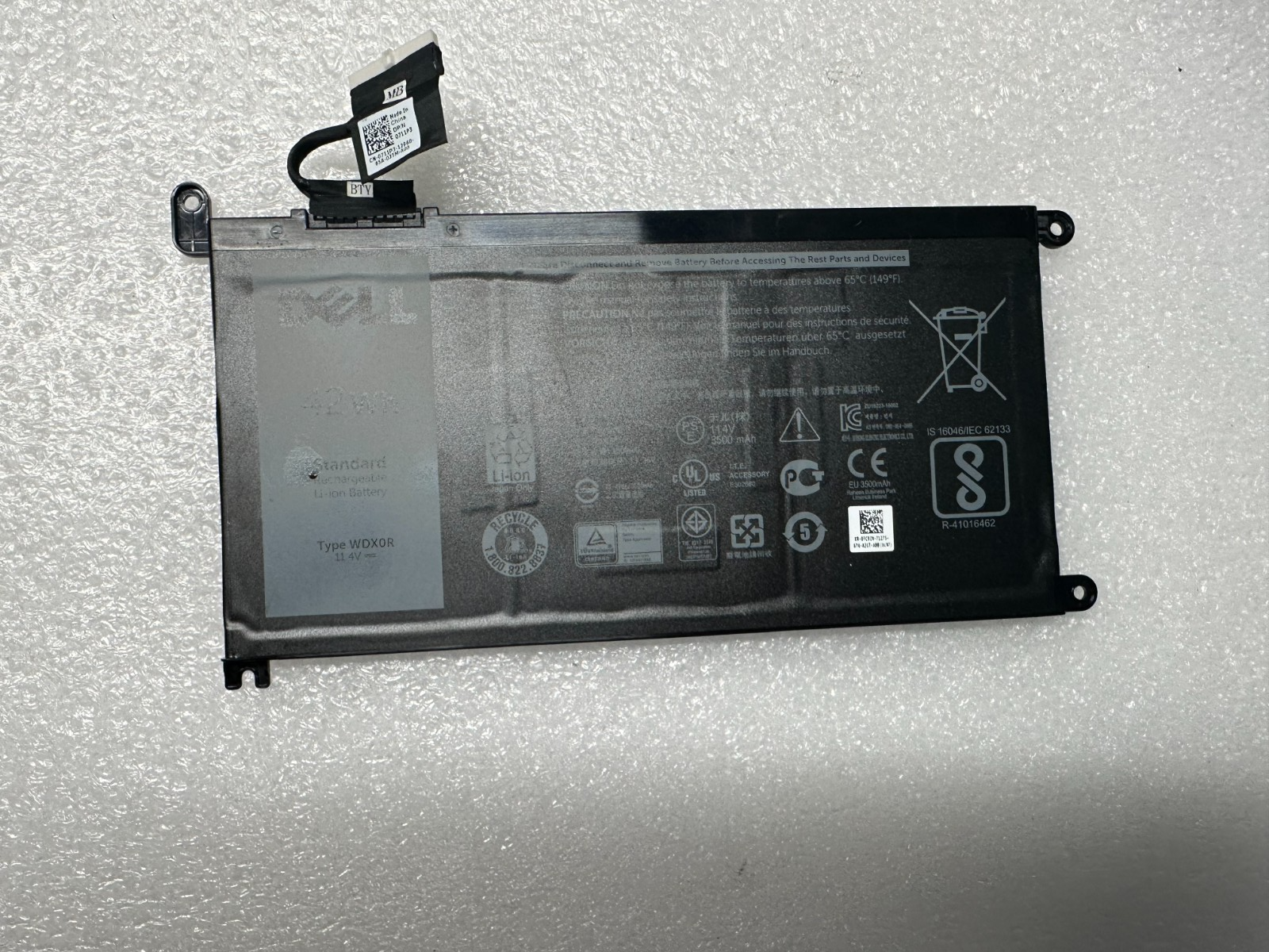 Dell Inspiron 7579 genuine original battery FC92N -Excellent in Dell bios Laptop Battery product photo 1