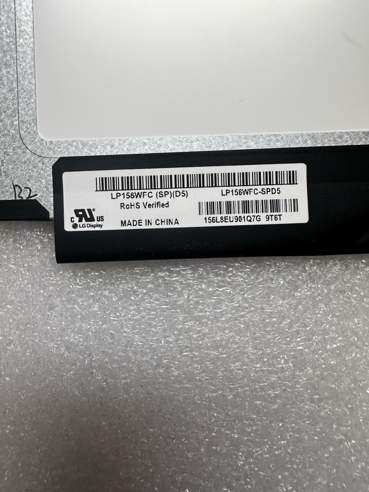 LG Display 15.6” LCD FHD Matte 30 Pin Laptop Screen Display Panel LP156WFC-SPD5 product photo 3