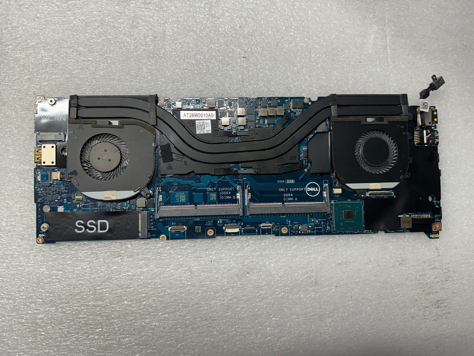 Dell XPS 15 9570 i7-8750H nVidia GTX1050Ti 4GB Motherboard YYW9X product photo 1