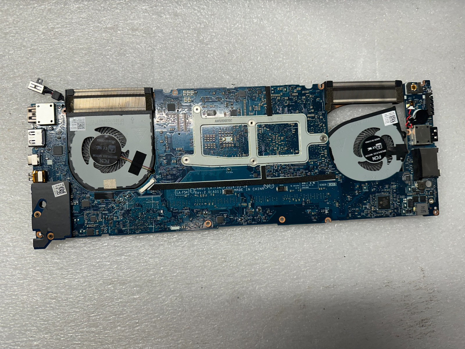 Dell XPS 15 9570 i7-8750H nVidia GTX1050Ti 4GB Motherboard YYW9X product photo 2