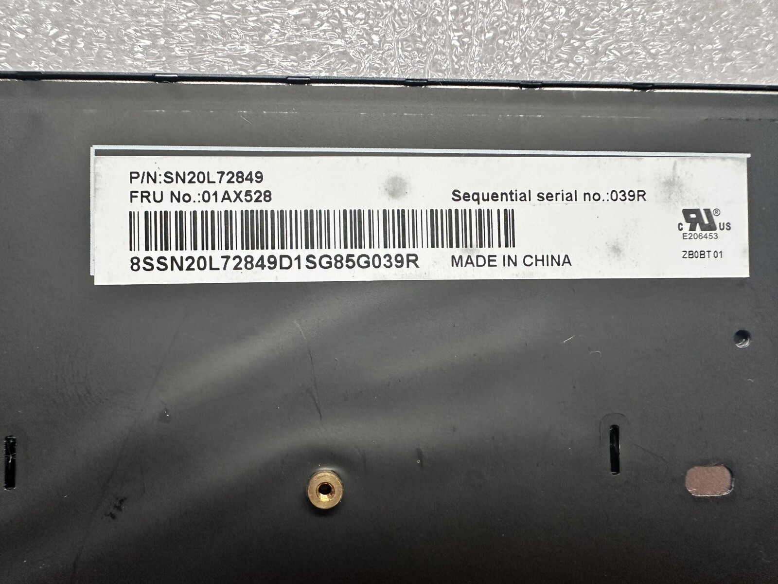 LENOVO THINKPAD T470 KEYBOARD BACKLIT 01AX528 1AX528 Laptop Keyboard product photo 3