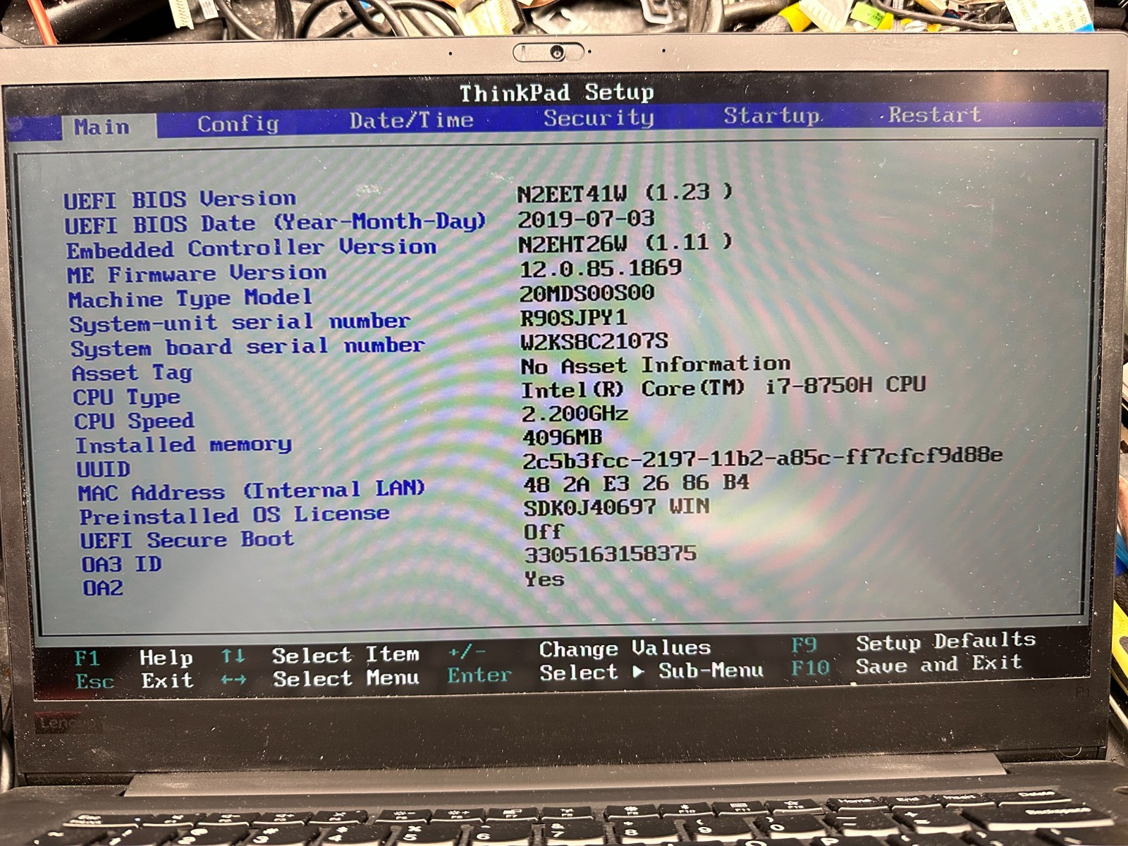 Lenovo Thinkpad P1 Gen 1 15.6 FHD complete lcd screen display panel assembly LCD Screen Assembly product photo 3