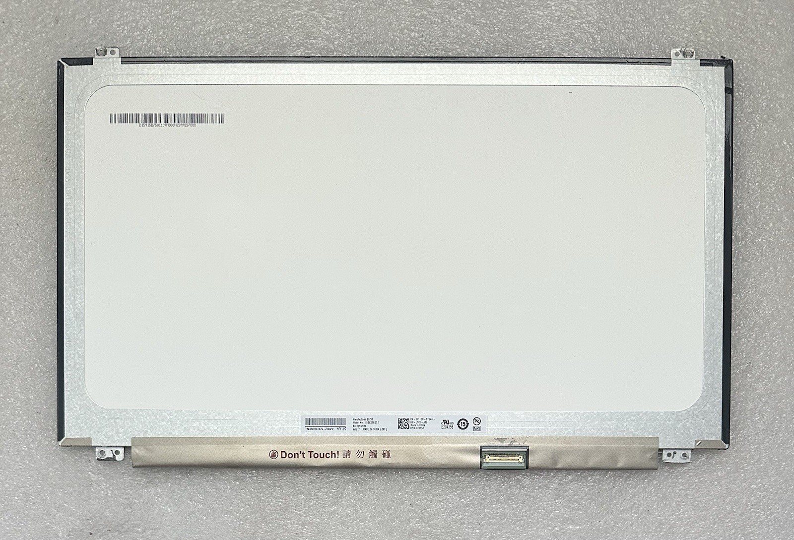 AUO AU Optronics 15.6” Matte LED LCD Screen Display 30Pin Panel B156XTN07.1, 7115H Laptop Screen product photo 2